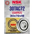 Подшипник прецизионный NSK 30TAC72 CSUHPN7C (30x72x19) Made in JAPAN