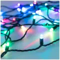 Светодиодная гирлянда ARD-STRING-CLASSIC-6000-BLACK-40LED-LIVE RGB-SPI (12V, 26W) (Ardecoled, IP65)