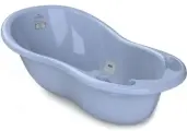 Ванночка для купания новорожденных Kidwick Шатл, с термометром, фиолетовая
