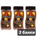 Кофе растворимый Черная карта Gold 190 г 3 шт