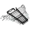 Набор ключей рожково-накидных Ермак, 12 предметов, 6-22мм/ набор ключей комбинированных