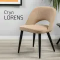 Стул кухонный мягкий, стул для кухни Lars Бежевый Эко