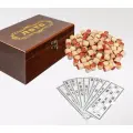 Настольная игра Русское лото, 24 карточки, 90 деревянных бочонков