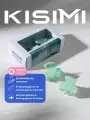 Крабик для волос KISIMI, размер S, цвет: лазурный, коллекция: UNIQUE, 2 шт