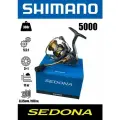 Рыболовная катушка Shimano Sedona, безынерционная, универсальная, лесоёмкость 0,18-0,3 мм