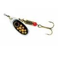 Блесна вращающаяся Mepps BLACK FURY 00, SILVER/Yellow, комплект из 5 штук