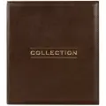 Альбом нумизмата из экокожи для монет и купюр OPTIMA, 245х270 мм, со стартовым комплектом, STAFF, 238075