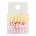 Набор резинок для волос LADY PINK BASIC SLINKY box, 3 штуки в упаковке