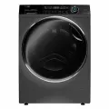 Стиральная машина Haier HW80-B14979D, с фронтальной загрузкой, 8 кг, 14 программ, 1400 об/мин, темно-серая