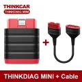 THINKCAR Thinkdiag MINI OBD2 сканер полная система Bluetooth автомобильный диагностический инструмент сканер OBD-кода пожизненное бесплатное обновление, with cabel