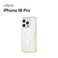 Чехол (клип-кейс) UBEAR Fusion, для Apple iPhone 16 Pro, противоударный, лайм [cs443lm63pfs-i24m]