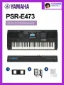 Yamaha PSR-E473 цифровой синтезатор черное / Панель на английском языке / 61 клавишами