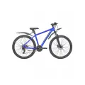 Велосипед алюминиевый взрослый горный 27,5 RUSH HOUR XS 725 21 скорость синий рама 16 рост 150-165 см. скоростной спортивный с амортизацией дисковый
