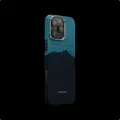 Стильный ультратонкий светящийся чехол PITAKA StarPeak Luminous Case для iPhone 16 Pro Max 6.9, принт за горизонт (Over the horizon)