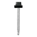 Саморез кровельный 4.8*35 RAL 9005. Количество: 250 шт. DAXMER