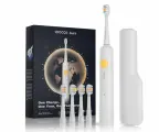 Электрическая зубная щетка SOOCAS PT1, 4 насадки + футляр, белый