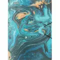 Attache Папка на резинке Fluid А4, пластик, бирюзовый