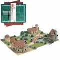 Сборная модель из керамики Aedes Ars (Испания), Сельский пейзаж, 575х500х180, 5850 деталей, сложность 7/10