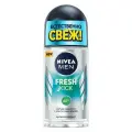 Дезодорант-антиперспирант шариковый Nivea Men Fresh Kick Эффект свежести, 50 мл, 2 шт