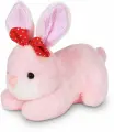 Мягкая игрушка Oubaoloon Заяц Сефка, розовый, 18 см, от 3 лет