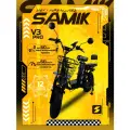 Электровелосипе SAMIK V3 (велосипед электрический) для взрослых мощный