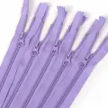 Молния MaxZipper пласт. спираль №5-N 60см цв. F166 лавандовый уп.50шт