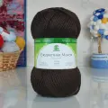 Пряжа Бюджетная макси, Камтекс, шоколад - 063, 40% шерсть, 60% акрил, 4 мотка, 150 г, 140 м.