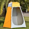 Душ садовый-Переносная палатка для купания и переодевания на открытом воздухе, оранжевый