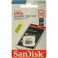 128GB Карта памяти MicroSD SANDISK Class 10 Ultra UHS-I (100 Mb/s) без адаптера (SDSQUNR-128G-GN3MN)