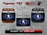 Штатная магнитола для Пежо 307 (Peugeot 307) на Андроид (2001 - 2008) Qled, 2\32, GPS