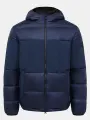 Пуховик EA7 EMPORIO ARMANI, размер XXXL, темно-синий