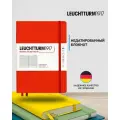 Блокнот Leuchtturm1917 Natural Colors A5 (14.5x21см.) 80г/м2 - 251стр. в линейку, твердая обложка, цвет: рыжий лис