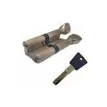 Цилиндровый механизм Vantage PC 80 мм (30с/50) SN матовый никель (5 ключей)