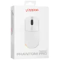 Мышь беспроводная/проводная ARDOR GAMING Phantom PRO Nordic [ARDW-PHN3395-WT] белый
