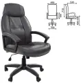 Кресло руководителя Brabix Formula EX-537, экокожа, черное