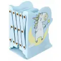 Подставка-держатель для книг и учебников фигурная BRAUBERG KIDS Unicorn раздвижная, металлическая, 238069 (238069)
