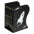 Подставка-держатель для книг и учебников юнландия Space, раздвижная, металлическая, 237901
