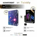 Умная гирлянда Twinkly Candies Pearls RGB, в форме жемчужин, 200 диодов, зеленый провод, BT+WiFi, IP20+ Twinkly Music Dongle (TMD01USB)