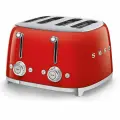 Тостер Smeg Tostapane 50's Style 4 fette Rosso TSF03RDEU