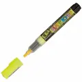 Маркер меловой MunHwa Black Board Marker (3мм, желтый, водная основа) (BM-08)