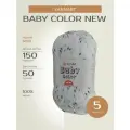 Пряжа для вязания спицами, крючком YarnArt Baby color new фантазийная, акрил, цвет: 210 Принт, 5 шт. оп 50 г, 150 м
