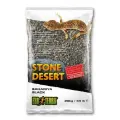 Грунт пустынный с глиной Exo Terra Bahariya Black Stone Desert для террариума, черный 20 кг.