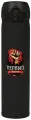 Термос с поильником Первый во всем, объем 500 мл, термобутылка для кофе и чая, сохраняет тепло до 8 ч, цвет черный