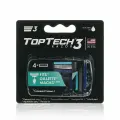 Сменные кассеты TopTech Razor 3 мужские, 3 лезвия, 4шт