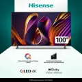 Телевизор Hisense 100E7NQ PRO Dolby Vision, режим Filmaker, встроенный сабвуфер