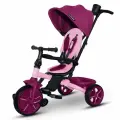 Велосипед CITYRIDE XTERRA, трёхколёсный, малиновый, складной, ремни безопасности