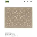 Коврик для выпечки IKEA BAKTRADITION, силикон, прямоугольный, 41x31 см