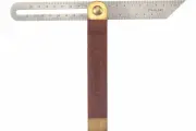 Малка угломер WORKPRO деревянная ручка 230мм WP264006