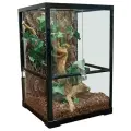 Террариум сборный стеклянный с распашными дверцами, размер - 45 х 45 х 60 см, Repti-Zoo 0110RK 83635005