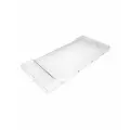 Панель ящика холодильника Indesit, Hotpoint-Ariston, Ariston, Whirlpool 455х195, цвет прозрачный